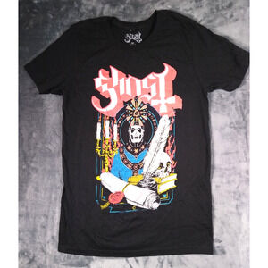 Ghost Swedish Metal Band T Shirt 2020 Black Size Medium Gothic Rock